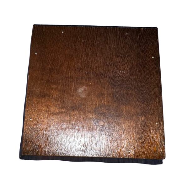 Vintage Blue & White “Hot Buns” Tile Trivet with Wood Frame Kitchen Decor - Picture 8 of 11